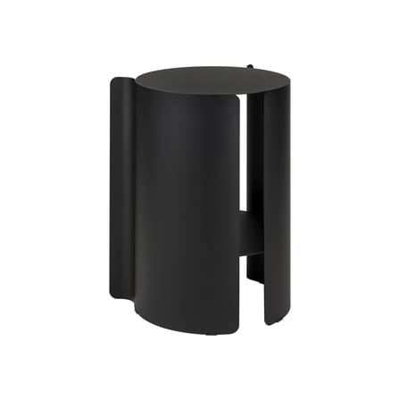 Table d'appoint Wa métal noir / Ø 32 x H 50 cm - NOO.MA
