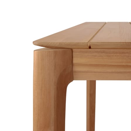 Table rectangulaire Bok OUTDOOR bois naturel / 200 x 100 cm - 8 personnes - Ethnicraft