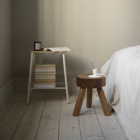 Tabouret Adam bois naturel / H 50 cm - Indoor - Frama 