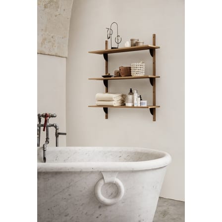 Cesto Ceramic Small ceramica bianco / Ø 16 x H 14,5 cm - Fatto a mano - Ferm Living