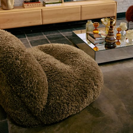 Fauteuil rembourré Meloa - HK LIVING