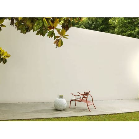 Fauteuil Thinking Man's Chair métal rouge / Jasper Morrison, 1988 - Cappellini