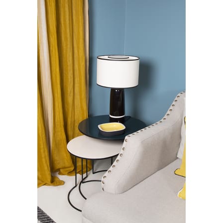 Lampada da tavolo Sicilia Small ceramica nero / H 49 cm - Ceramica - Maison Sarah Lavoine