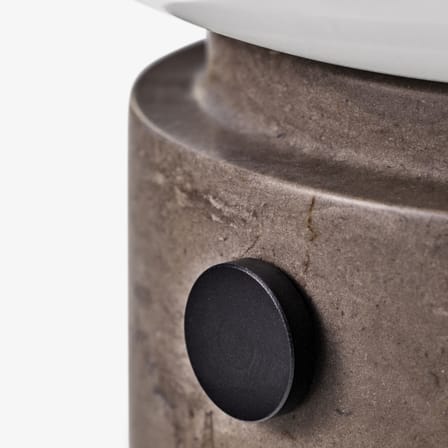 Lampe sans fil rechargeable Mist AP21 marbre gris - &tradition