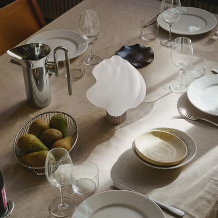Lampe sans fil rechargeable Soft Serve marron - CRÈME ATELIER