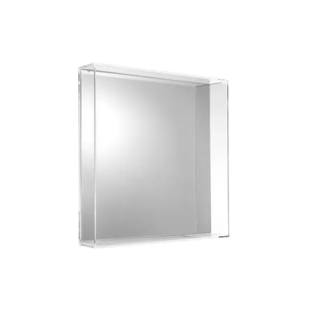 Miroir mural Only me plastique transparent / L 50 x H 50 cm - Philippe Starck, 2012 - Kartell