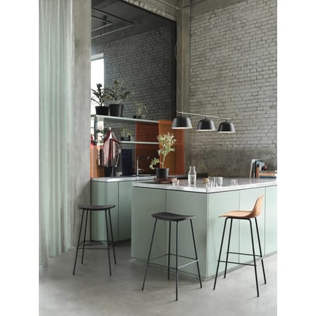 Suspension Ambit Rail métal vert / L 126 cm - Muuto