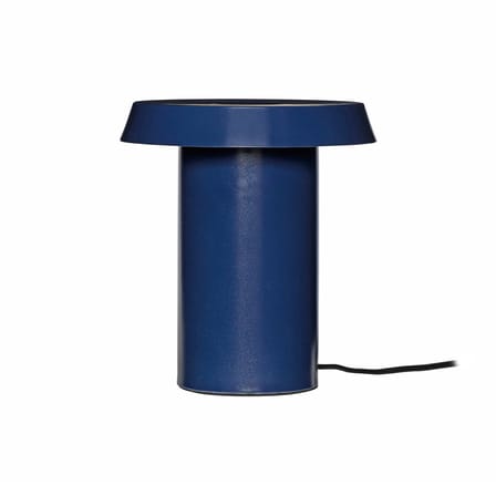 Keen LED Table lamp metal blue - HÜBSCH