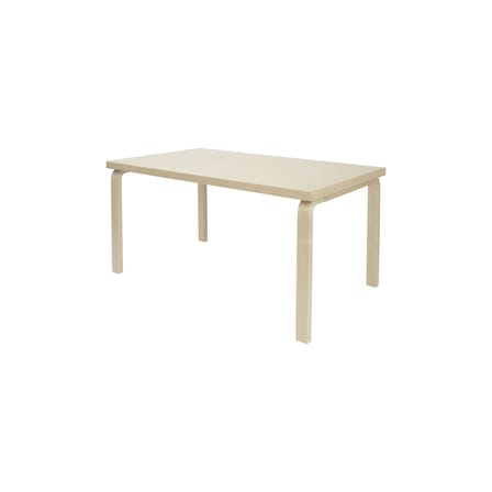 Table rectangulaire Aalto 82A bois naturel / 150 x 85 cm - Alvar Aalto, 1933 - ARTEK