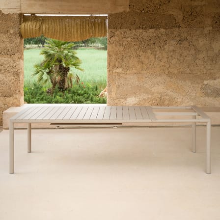 Table à rallonge Tevere beige / 211-275 x 100 cm - NARDI