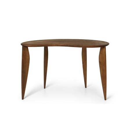 Bureau Feve bois naturel / 117 x 60 cm - Noyer - Ferm Living