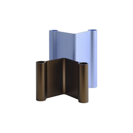 Kerzenleuchter Pair metall braun / H 11 cm - Muuto