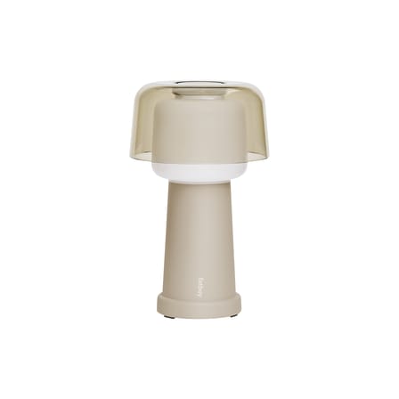 Lampada da esterno ricaricabile senza fili Revolve LED materiale plastico beige - Fatboy
