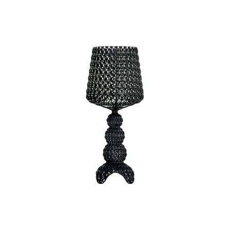 Lampe à poser Mini Kabuki LED plastique noir / H 70 cm - Kartell
