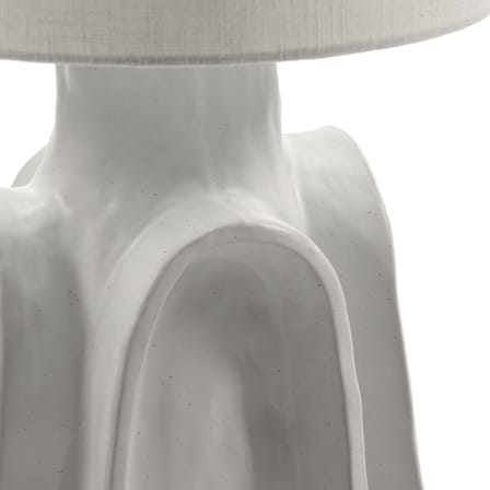 Lampe de table Billy céramique blanc / H 53 cm - Serax