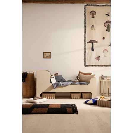 Lit enfant Sill bois beige / 166 x 76 cm (pour matelas 70 x 160 cm) - Sommier inclus - Ferm Living