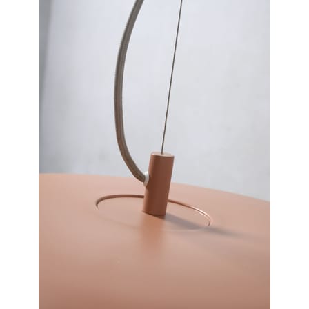 Pendelleuchte Marseille metall rosa orange / Metall - Ø 48 cm - It's about Romi