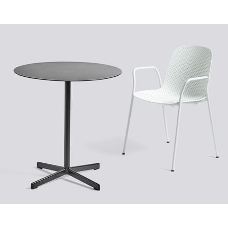 Neu Round table metal black Ø 70 cm - Hay