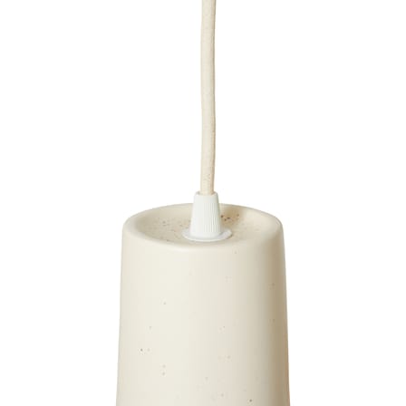 Suspension Dangle céramique blanc / Ø 24 x H 31.5 cm - HK LIVING