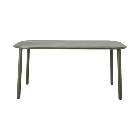 Table rectangulaire Calana métal vert / 160 x 90 cm - Bloomingville