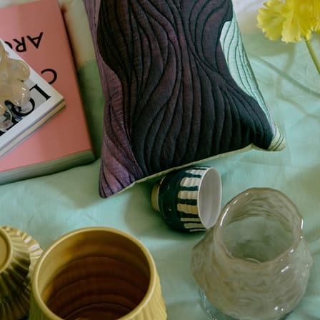Set de 4 tasses à café Artist céramique / Ø 8 x H 7.5 cm - HK LIVING