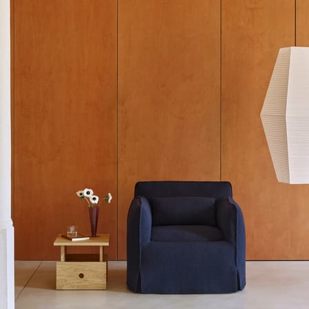  Accessory textile blue / Mimi Sofa Cushion - 48 x 22 cm - Hay