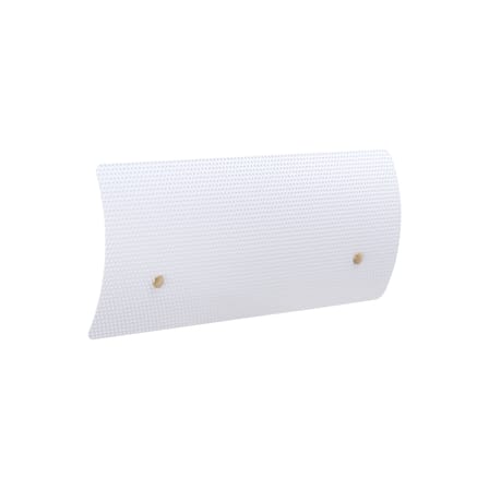 Applique con presa G320 CL2 metallo bianco / Perforato - L 70 cm / Riedizione 1954 Pierre Guariche - SAMMODE STUDIO