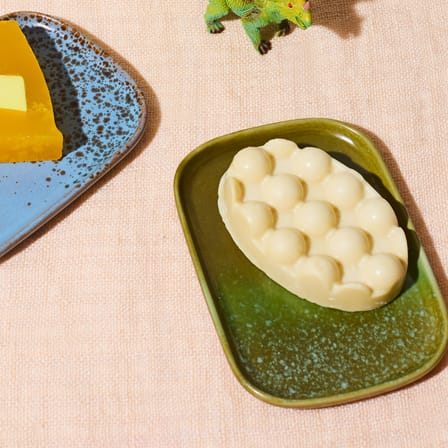 Set de 2 assiettes à dessert 70s ceramics / Petit plateau - 14,5 x 10,5 cm - HK LIVING