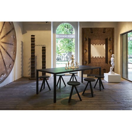 Bibliothèque Original Ptolomeo métal marron / 1 face - H 160 cm - Opinion Ciatti