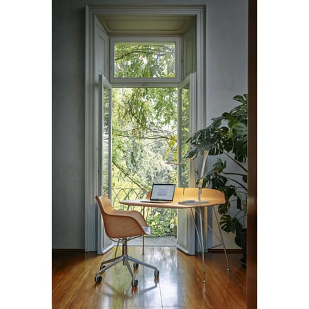 Bureau Earl of wood bois noir / 119 x 65 cm - Kartell