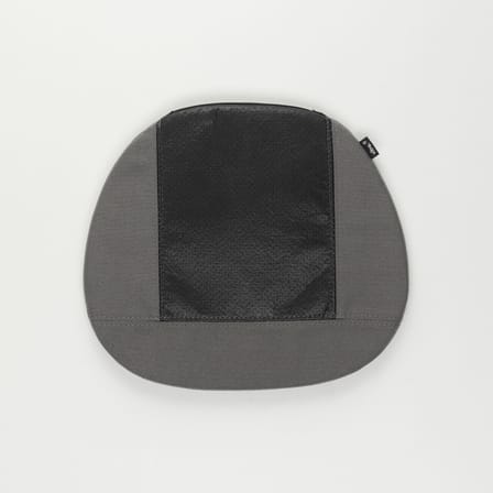 Coussin d'assise Soft Seat OUTDOOR tissu gris / type B - L 41,5 x P 37 cm - Vitra