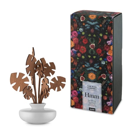 Diffuseur de parfum The Five Seasons céramique blanc bois naturel / H 22,5 cm - Alessi