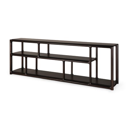 Etagère basse Eda bois marron / L 211 cm x H 72 cm - Ethnicraft
