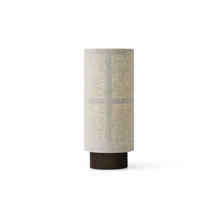 Lampada senza fili ricaricabile Hashira tessuto beige / Ø 10 x H 23,5 cm - Lino - Audo Copenhagen