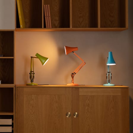 Lampe de table 90 Mini Mini LED bleu /Edition 90e anniversaire - Anglepoise