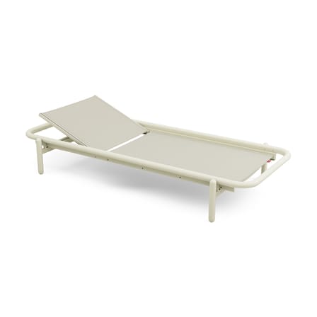 Lettino inclinabile Sunbun tessuto grigio / Il materasso incluso - Fatboy