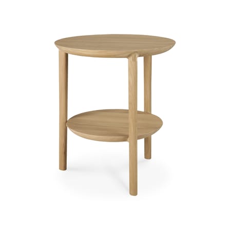 Table d'appoint Bok bois naturel / Ø 43 x H 50 cm - Ethnicraft