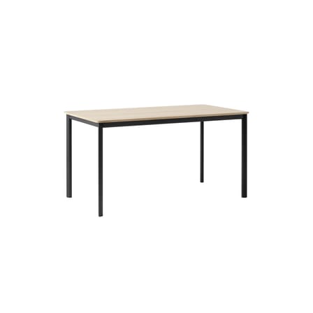 Table rectangulaire Drip HW58 bois naturel / 140 x 80 cm - Contreplaqué - &tradition