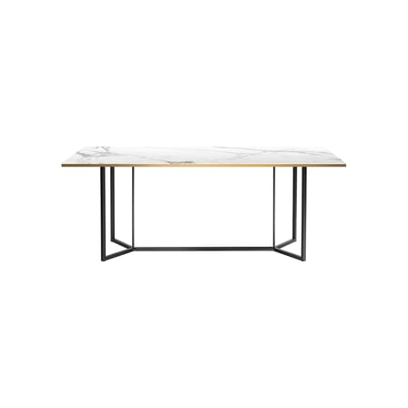 Table rectangulaire Horizon céramique blanc / 190 x 90 cm - 8 personnes - RED Edition