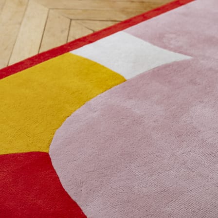 Tapis Blooming Flowers / 180 x 120 cm - Laine tuftée main - COLORTHERAPIS