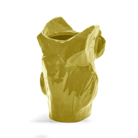 Vase After Midnight Owl  céramique jaune / Small - H 23 cm - Serax