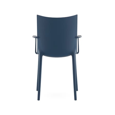 Chaise H.H.H plastique bleu / Soft touch - Recyclé - Kartell