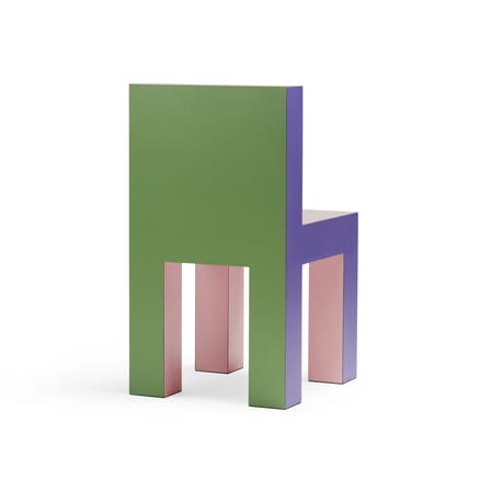 Chaise Tagadà Chair bois multicolore - STAMULI