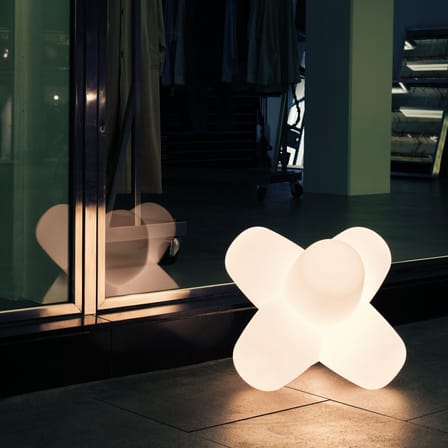 leuchtender  Hocker Jack OUTDOOR LED plastikmaterial weiß / 58 cm - Tom Dixon