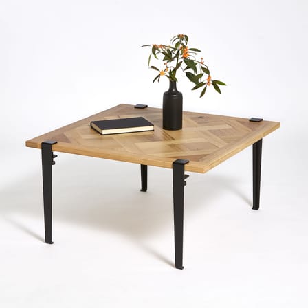 Pied avec fixation étau / H 43 cm - Pour créer table basse ou banc - TIPTOE