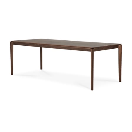 Table rectangulaire Bok bois marron / 220 x 95 cm - 8 personnes - Ethnicraft
