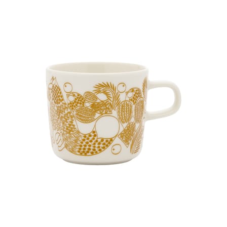 Tasse Piirto Ketunmarja céramique blanc / 20 cl - Marimekko