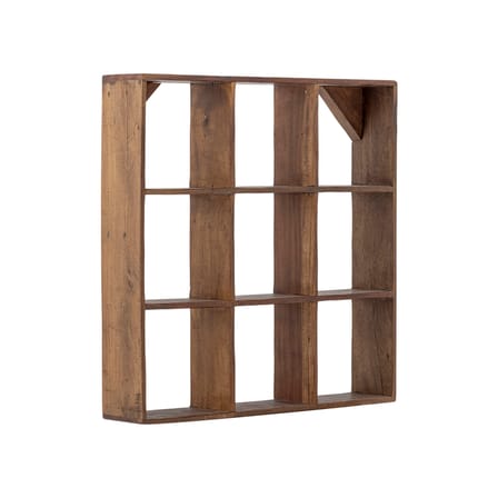 Etagère murale Tilo bois naturel / L 53 x H 53 x P 10 cm - Bloomingville