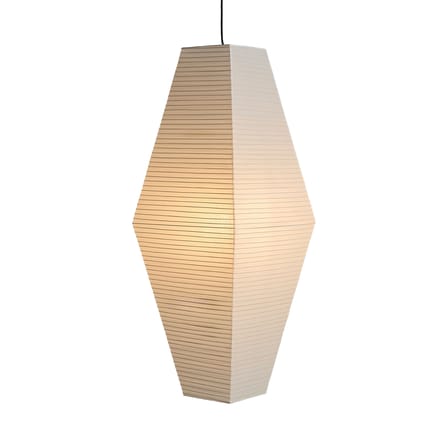 Abat-jour Paper Shade Prism papier blanc / Ø 40 x H 110 cm - Hay