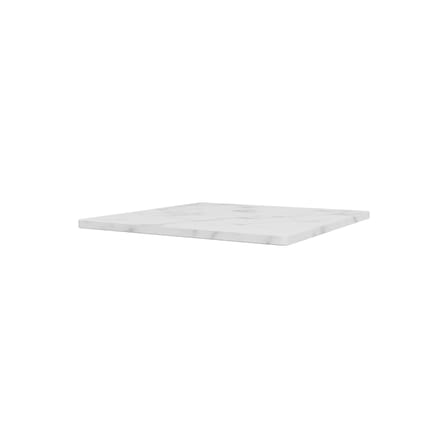 Accessoire marbre / Plateau supérieur pour Panton Wire Single - L 34,8 x P 34,8 cm - MONTANA